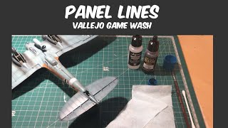 Quick modelling tips 2 Panel line wash [upl. by Shawnee]