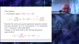 Alexei Starobinsky  Inflationary Scalar and Tensor Hair [upl. by Anide]