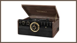 ✅ VICTROLA EMPIRE 6 EN 1 tocadiscos bluetooth [upl. by Aitrop]