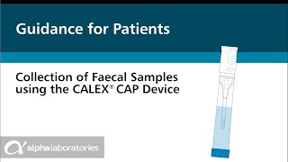 Collection of Faecal Samples using the CALEX® Cap Device [upl. by Tracy116]