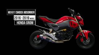 Honda Grom Shock by Öhlins [upl. by Amr909]