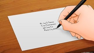 How to addressing envelopes correctly [upl. by Romeu]