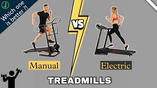 Manual vs Electric Treadmill  Manual vs automatic treadmill  What is the difference [upl. by Svetlana47]