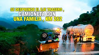 Se DESPRENDE el EJE TRASERO  Camioneta con UNA FAMILIA  KM 262 [upl. by Iatnohs]