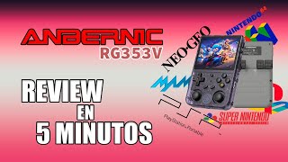 ANBERNIC RG353V REVIEW en 5 Minutos [upl. by Earle]