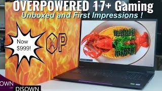 Walmart OverPowered 17 Gaming Laptop  Unboxed amp First Look [upl. by Richel]