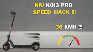 Niu Kqi3 Pro Speed Hack  Unlock 38 KMH [upl. by Shepley425]