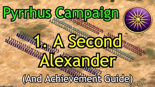 1 A Second Alexander Achievement  Pyrrhus of Epirus Campaign  AoE2 DE Return of Rome [upl. by Natka746]