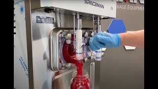 Frozen Beverage Cleaning and using Spaceman frozen beverage machines [upl. by Elletse515]