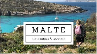 10 choses à savoir sur MALTE [upl. by Nwaf304]