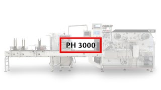 IMA Ilapak PH 3000 flow wrapping machine for blisters in flowpack [upl. by Hedley]