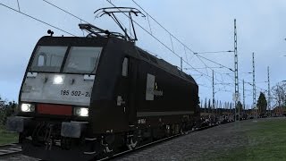 BR185 MRCE Siemens Dispolok 3DZUG Teil 2 quotRangierenquot Führerstandsmitfahrt Train Simulator 2017 [upl. by Perl203]