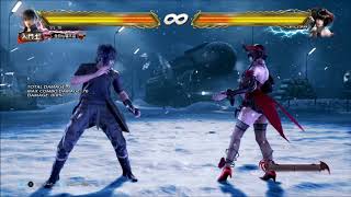 Tekken 7 Noctis db12 Combos  PS4 [upl. by Akeenahs609]