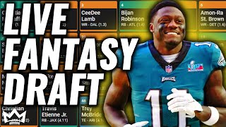 A LIVE 2024 Fantasy Football Draft [upl. by Halden]