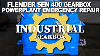 Flender SEN 400 Gearbox Powerplant Emergency Rush Repair IGB [upl. by Laehplar120]