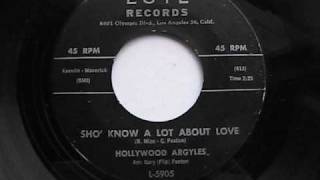 HOLLYWOOD ARGYLES SHO KNOW A LOT ABOUT LOVE LUTE RECORDS [upl. by Santos968]