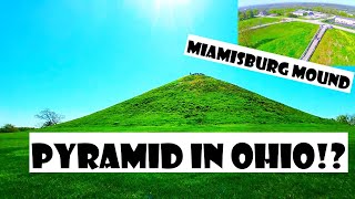 HUGE PYRAMID in OHIO Exploring Miamisburg Mound Park 4K [upl. by Pronty]