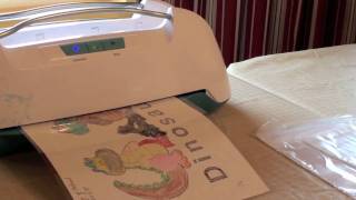 YourStory Machine by Provocraft  How to Laminate with the Laminator [upl. by Annayrb]