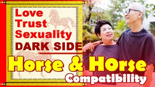 Horse and Horse Compatibility in Love Life Trust Intimacy  Horse and Horse Zodiac Compatibility [upl. by Eyatnod14]