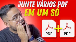 Como JUNTAR PDF em um SÓ  Pelo Celular ou PC [upl. by Pegma]