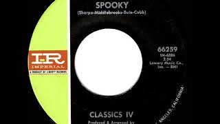 1968 HITS ARCHIVE Spooky  Classics IV a 2 recordmono 45 [upl. by Lishe703]