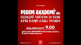 PEGEM AKADEMİ 2022 GENEL TEKRAR KAMPI COĞRAFYA1 18062022 [upl. by Netneuq]