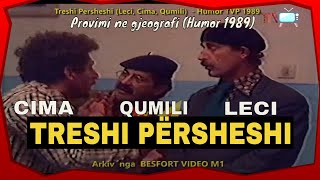 Treshi Persheshi  Leci Cima Qumili  Provimi ne gjeografi Humor TVP 1989 [upl. by Sirad]