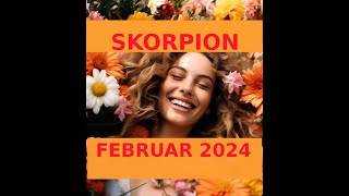 SKORPION FEBRUAR 2024 ★ Abschluss und Start Signal ★ TAROT ORAKEL [upl. by Alaet650]