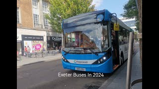 Exeter Buses In 2024 [upl. by Dollie]