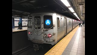 MTA New York City Subway A B C D E F L M 4 5 6 Trains 3520 [upl. by Ariaj]