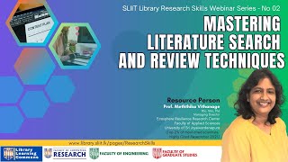 Mastering Literature Search and Review Techniques [upl. by Hennahane]