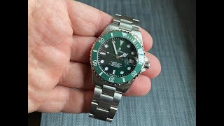 Steinhart Ocean One 39 DoubleGreen Ceramic Premium бу [upl. by Gnouc]