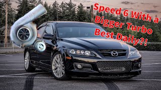 Mazdaspeed 6 With Bigger Turbo as a Daily BNR S3 [upl. by Arias]