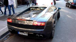 Lamborghini Gallardo LP 5604 engine sound amp accelerate [upl. by Jone964]