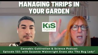 Entomologist Suzanne Wainwright Evans discusses thrips management for indoor gardens [upl. by Acilegna]