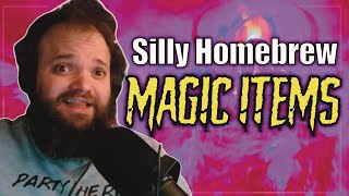 🔴Silly DampD Magic Items🔴 Homebrew Challenge [upl. by Siuluj874]