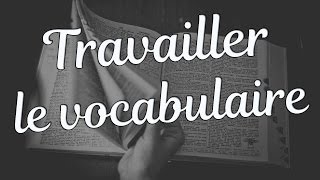 TRAVAILLER LE VOCABULAIRE [upl. by Fennie]