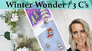 Card Crafters Collaborative  Winter Wonder  Techniques With Vellum [upl. by Byron]