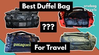 Best Duffel Bag for Travel [upl. by Sebastien]