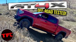 2023 GMC Sierra 1500 AT4X AEV First Dirt Is This the Most Capable OffRoad GMC Sierra Yet [upl. by Shorter167]