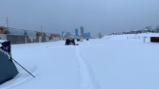 Ice Fishing In Goderich Ontario [upl. by Crane]