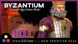 Deity Byzantium  Dramatic Ages Mode  Civilization 6  Episode 10 [upl. by Aivirt]