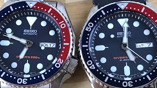 Seiko skx009 J vs K [upl. by Serene]