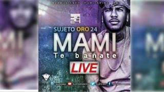 Sujeto Oro 24 Mami Te Bañate Live Version 2017 [upl. by Sholom]