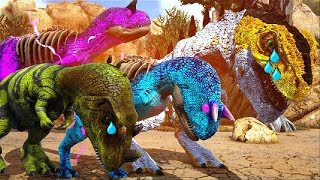 Á HISTÓRIA DO BEBÊ CERATOSSAURO  RESGATEI O OVO ROUBADO  Dinossauro Ark Survival Evolved [upl. by Dunning]