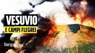 I Campi Flegrei non c’entrano nulla col Vesuvio differenze e rischio eruzione [upl. by Euqinimod]