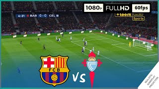 FC Barcelona vs Celta Vigo  Partido Completo Oct 09 2022  Simulación Realista [upl. by Mushro]