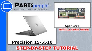 Dell Precision 155510 P56F001 Speakers HowTo Video Tutorial [upl. by Ecyal]