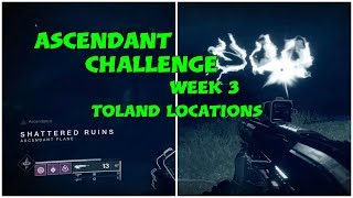 Shattered Ruins Toland locationschallenge the shatteredAscendant challenge Destiny 2 [upl. by Trumaine496]