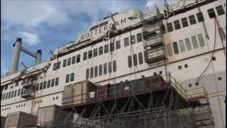 Grootste maritieme asbest sanering ooit SS Rotterdammp4 [upl. by Sedicla147]